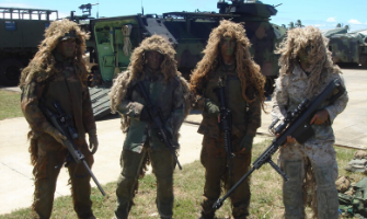 Joe Hecht with his group